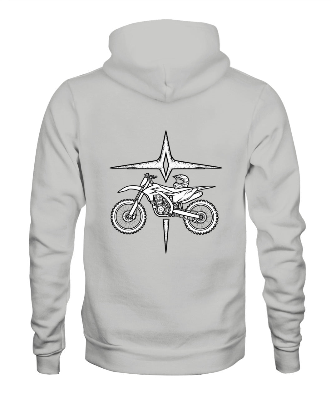 Star & Bike Hoodie