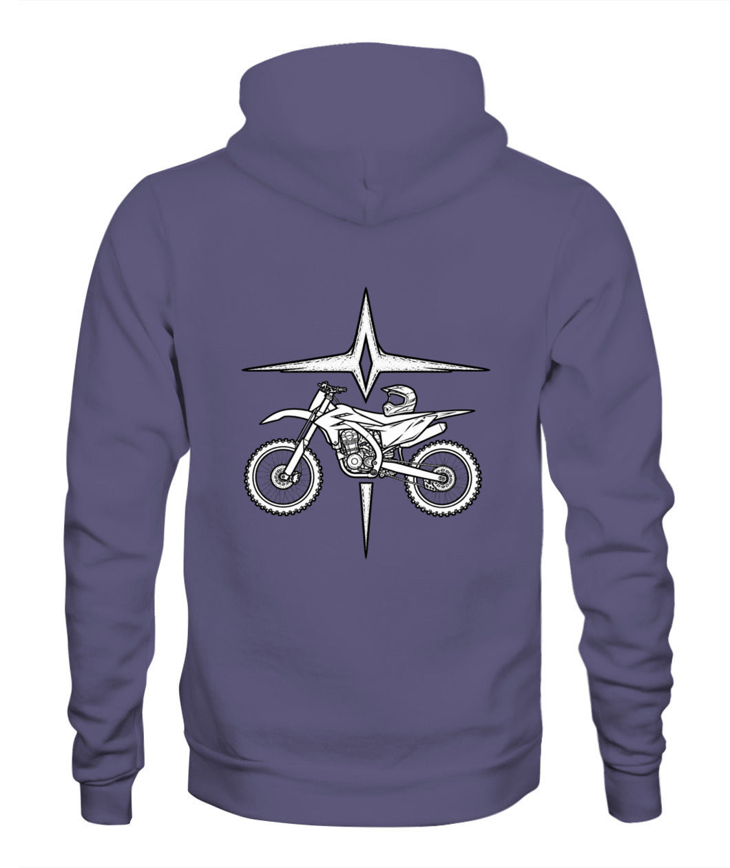 Star & Bike Hoodie
