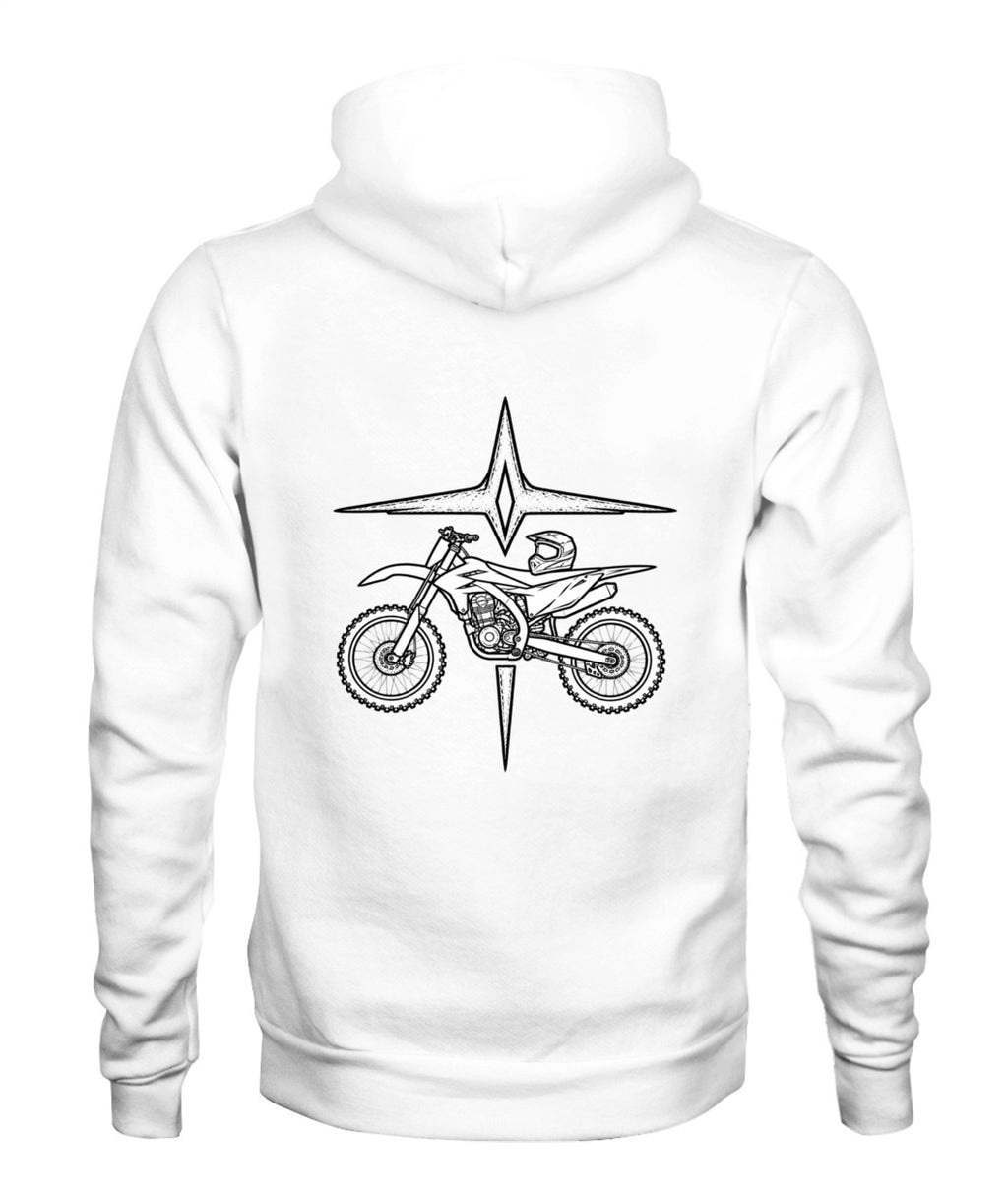 Star & Bike Hoodie
