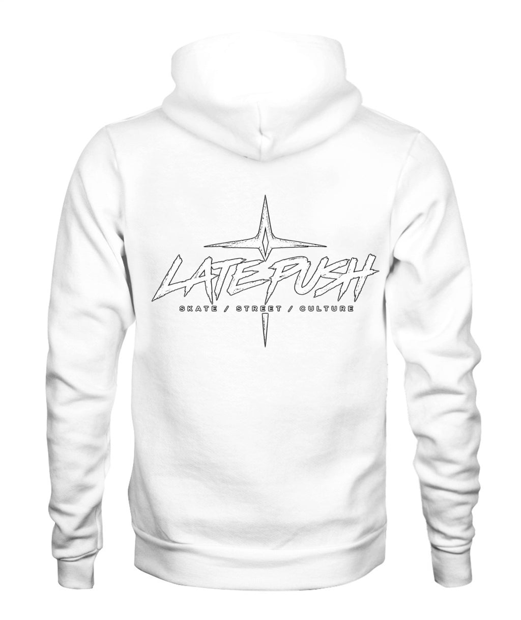Latepush logo hoodie